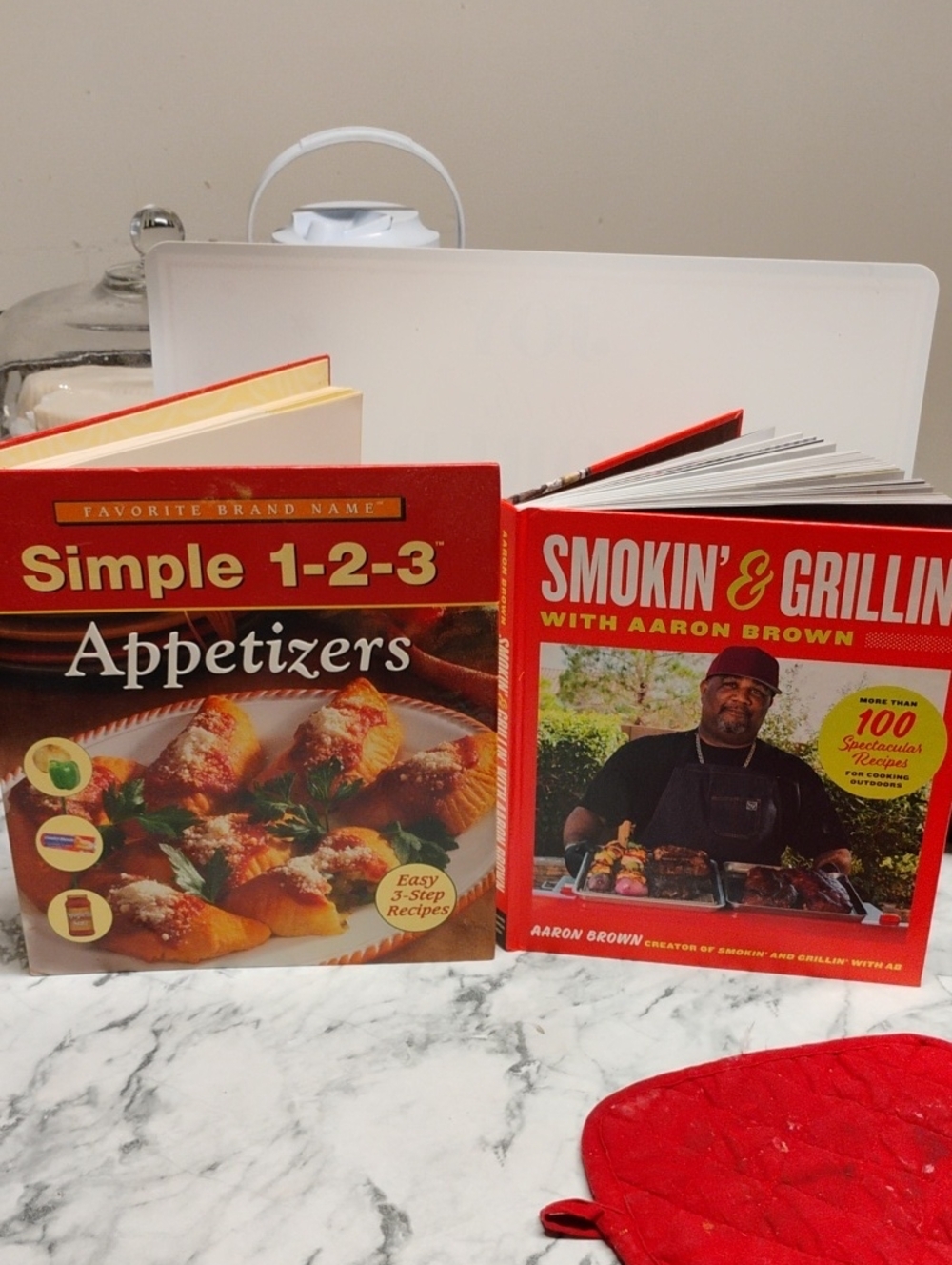 Simple 1-2-3 Appetizers Cookbook - Red